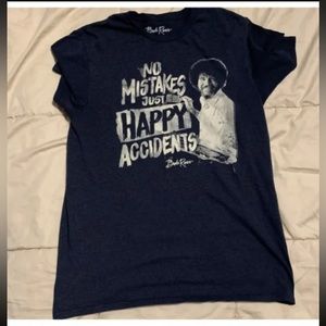 Bob Ross T-shirt. Size M